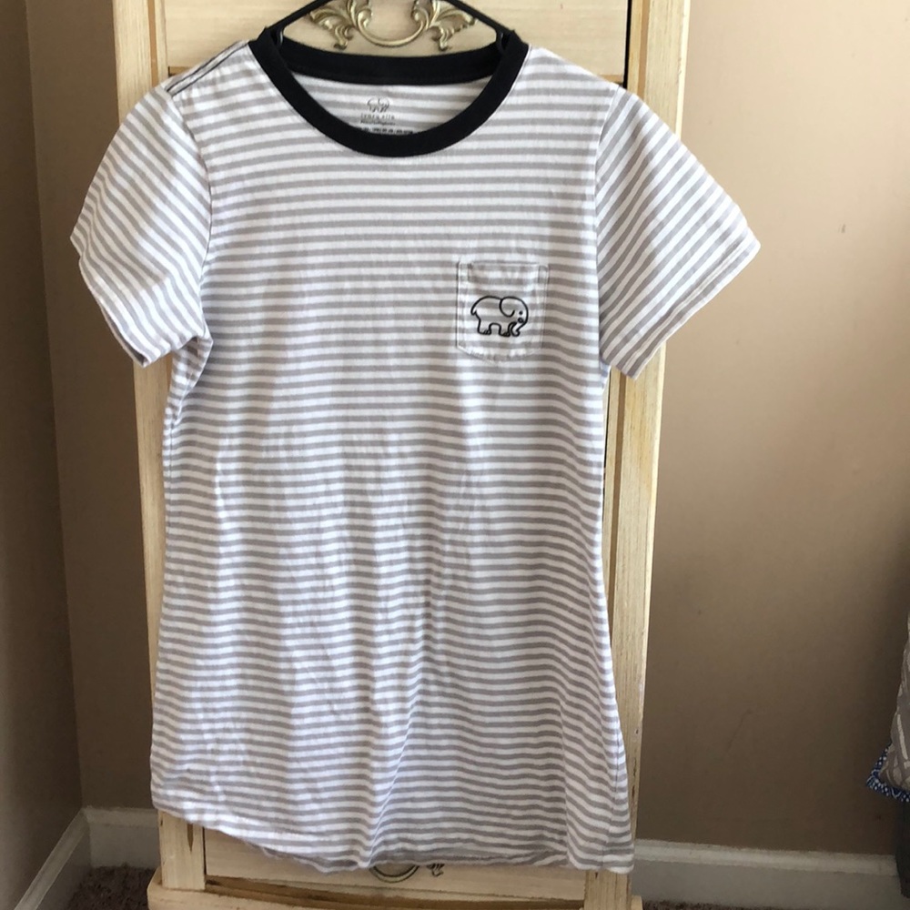 Ivory Ella T-shirt dress